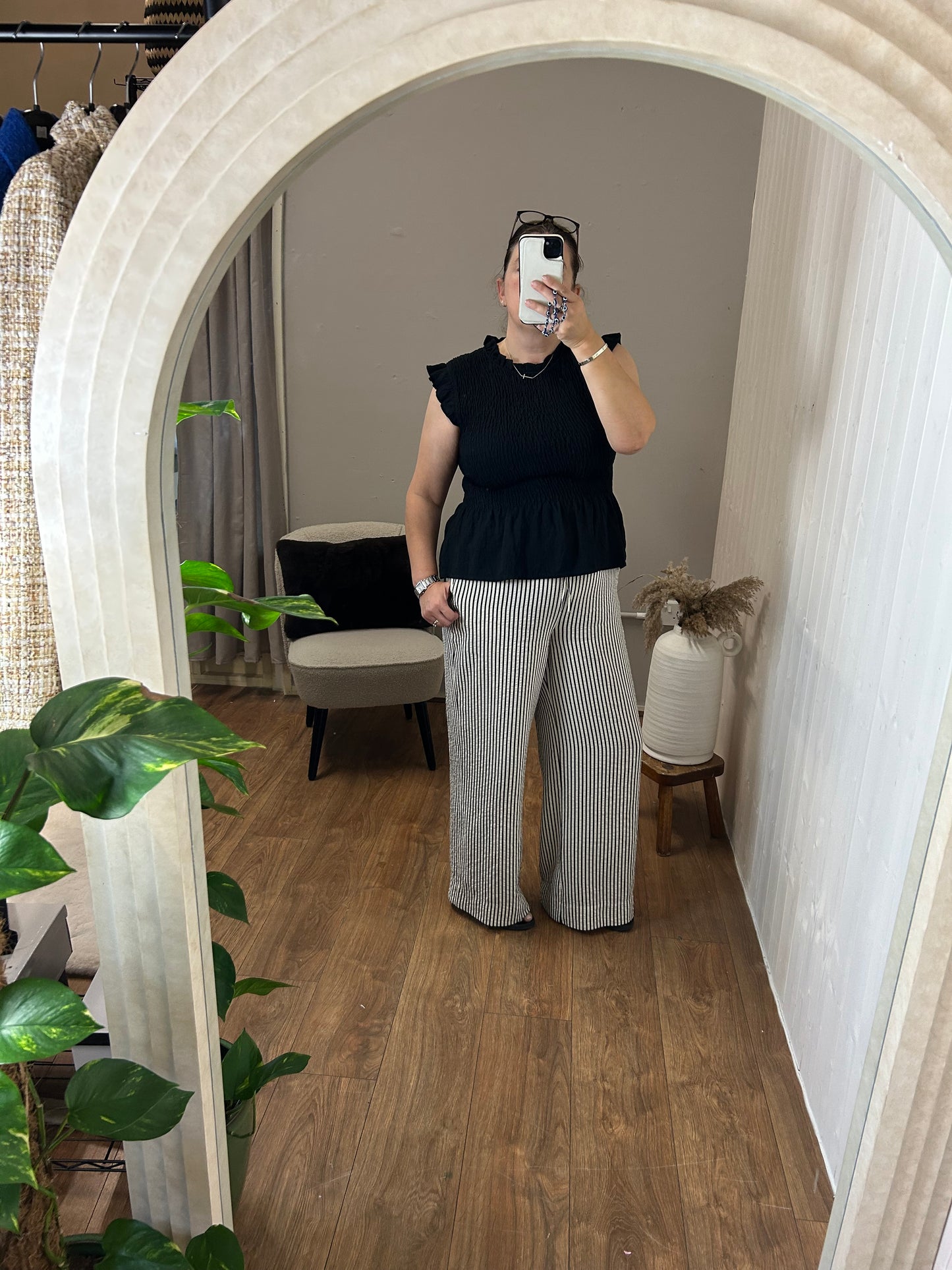 LILLY WAFFLE TROUSERS