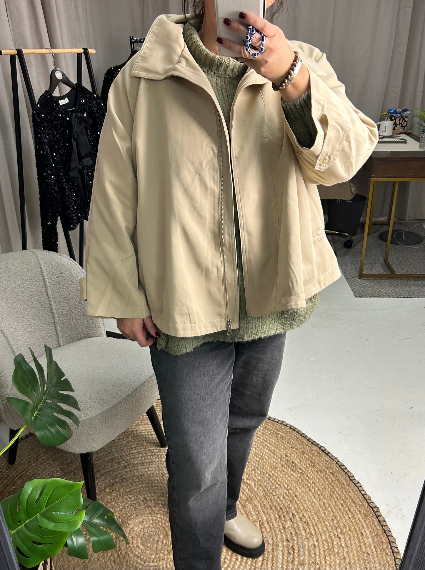 LOLA SWING JACKET / COAT