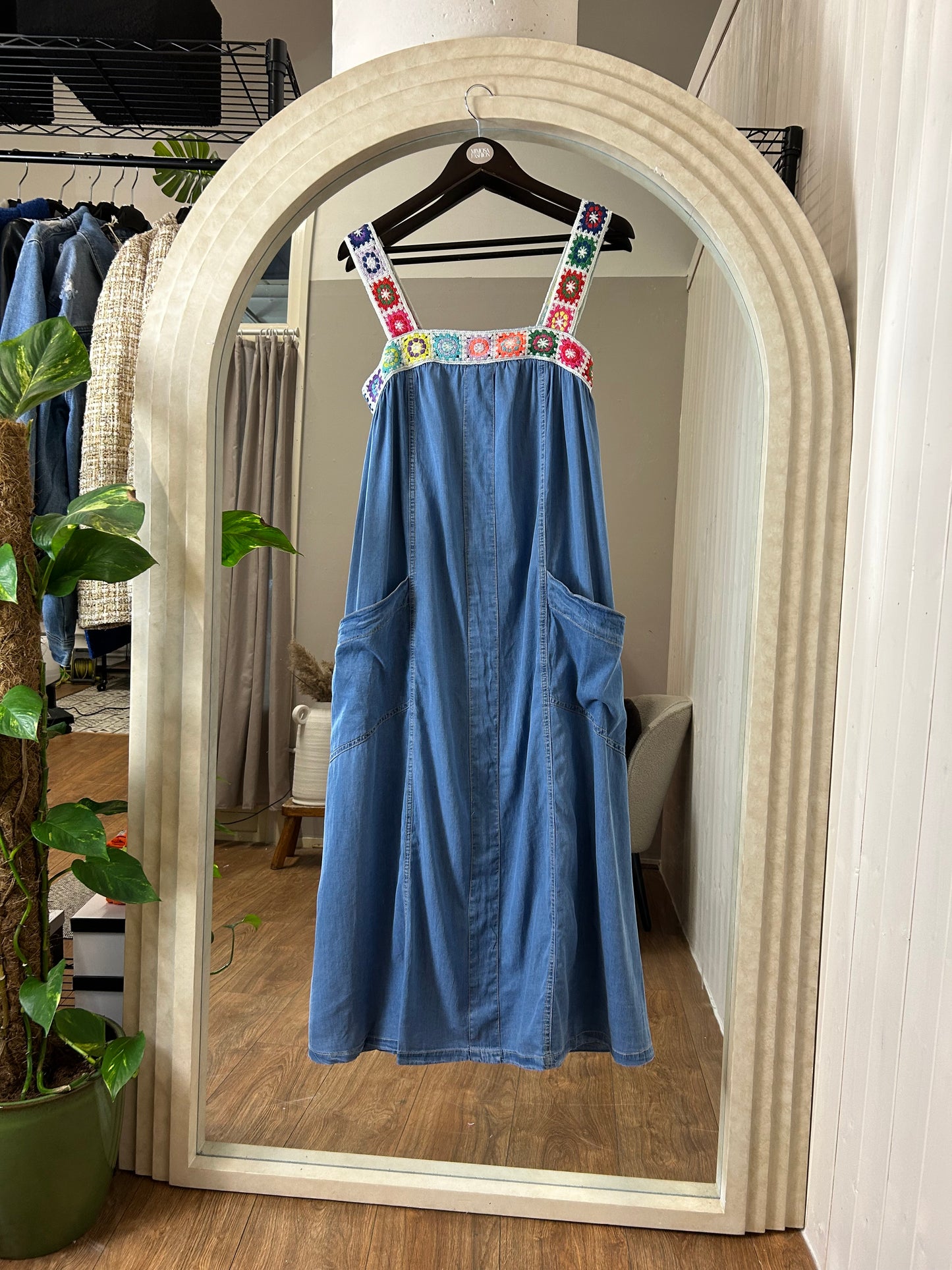 GIGI DENIM DRESS