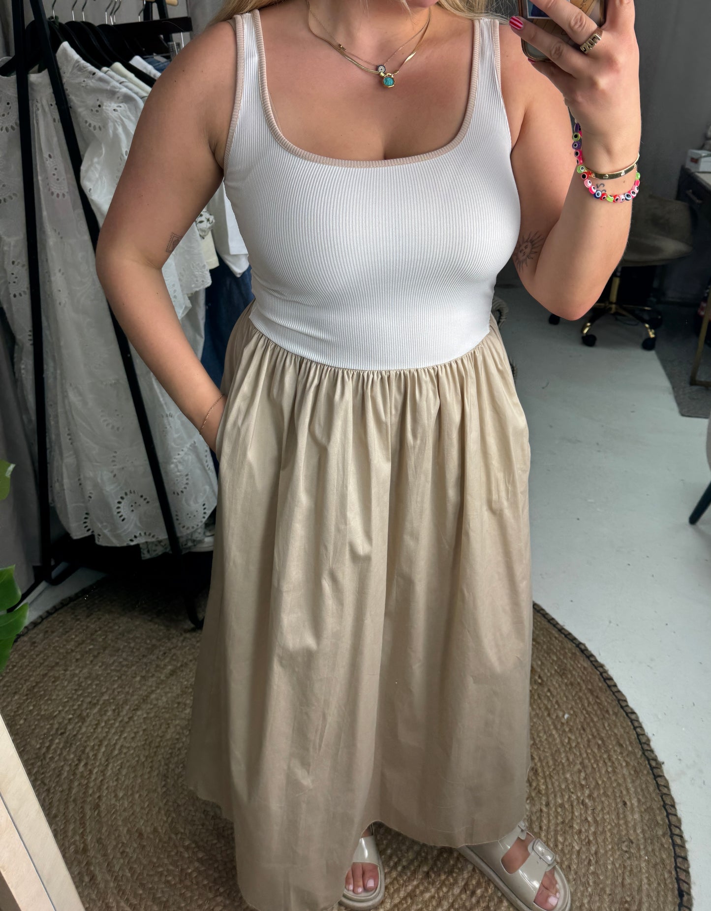 HEATHER VEST DRESS