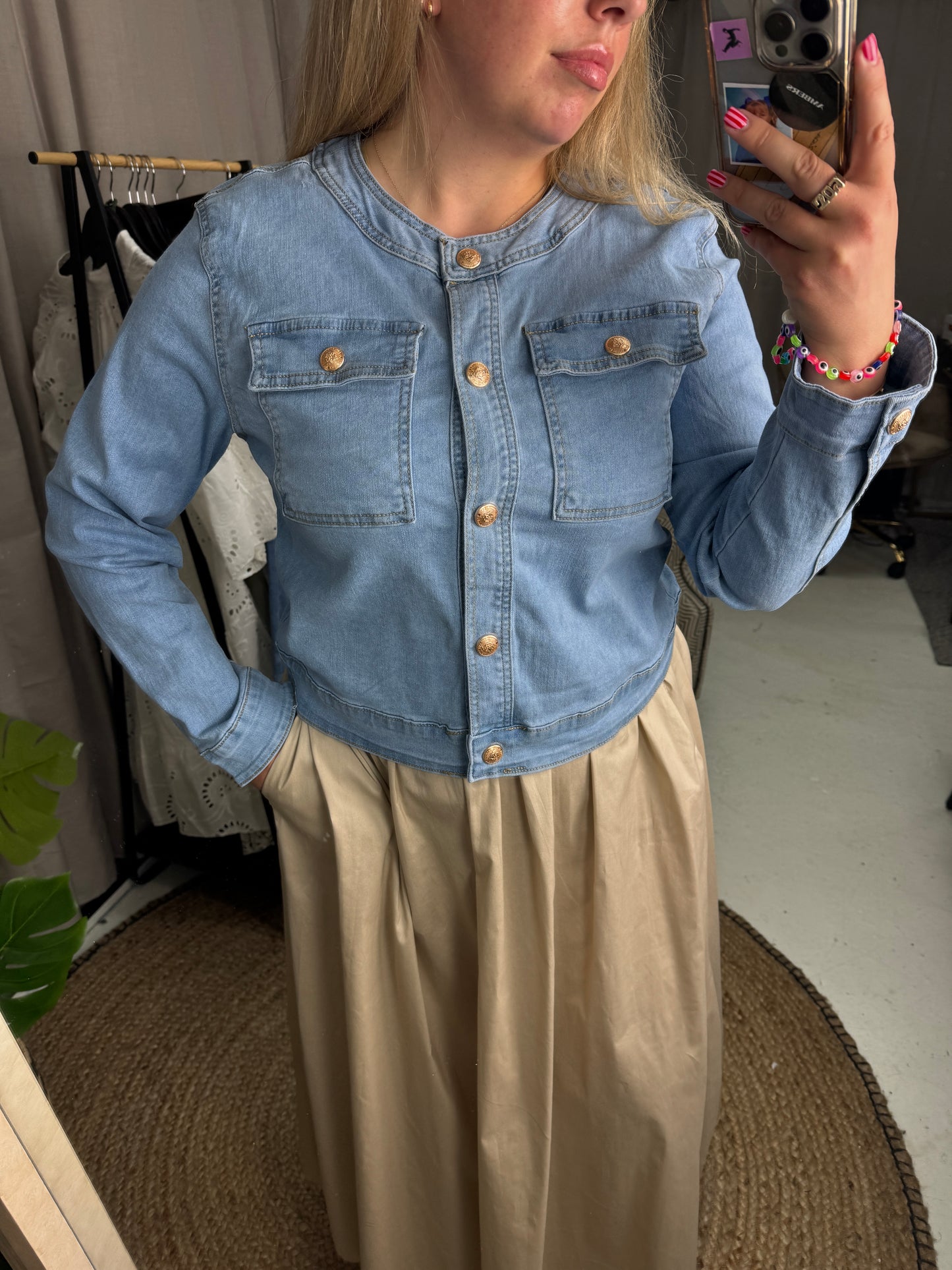 MARITINE DENIM JACKET