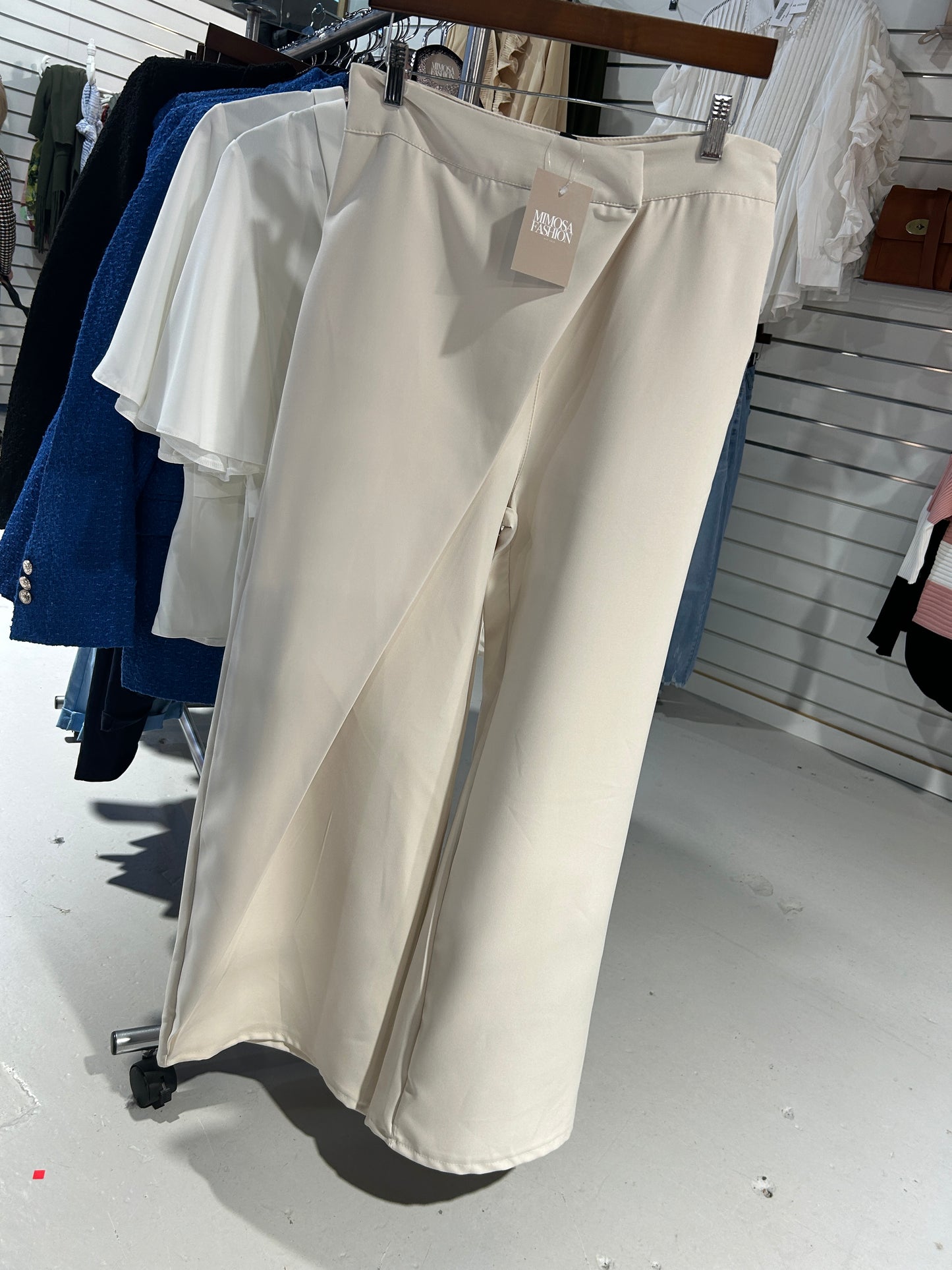 ZARA WRAP OVER TROUSERS