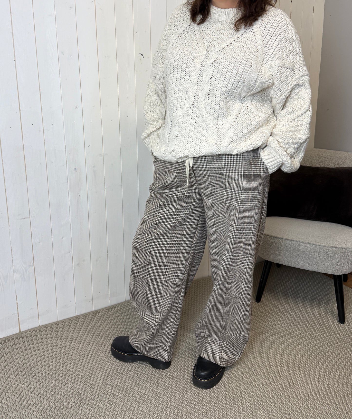 AMY CABLE KNIT JUMPER