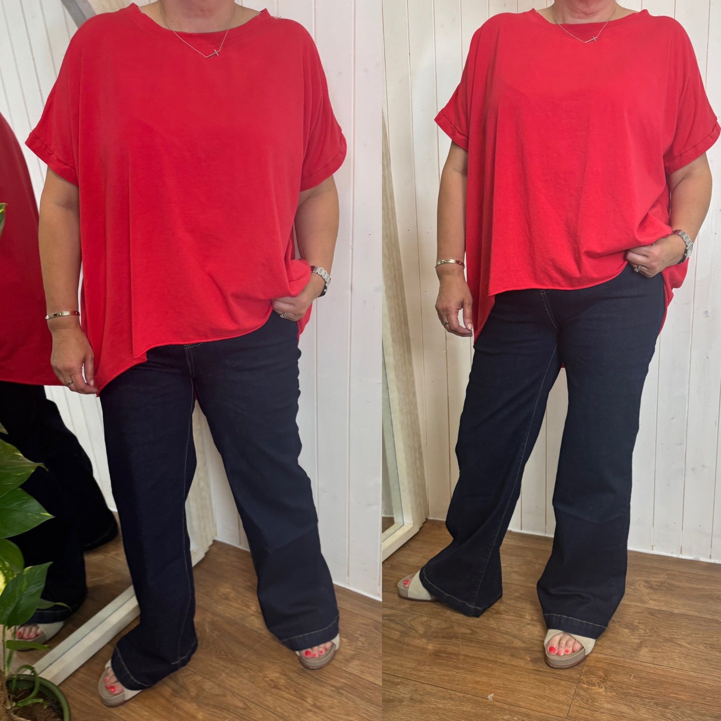 MARIE WIDE LEG JEANS