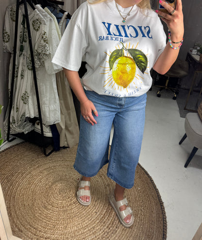 CASSIE LEMON T SHIRT