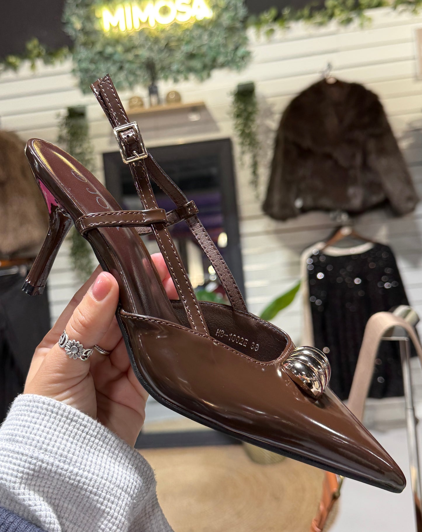 CHARLEY KITTEN HEEL SHOES