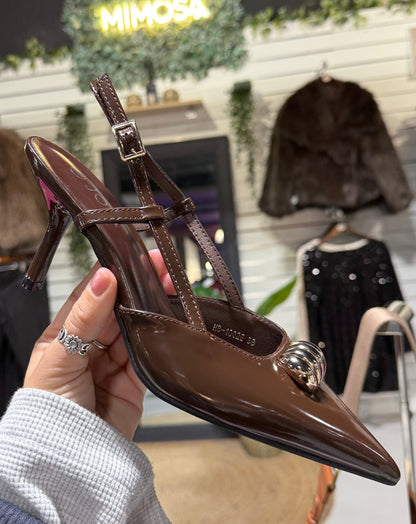 CHARLEY KITTEN HEEL SHOES