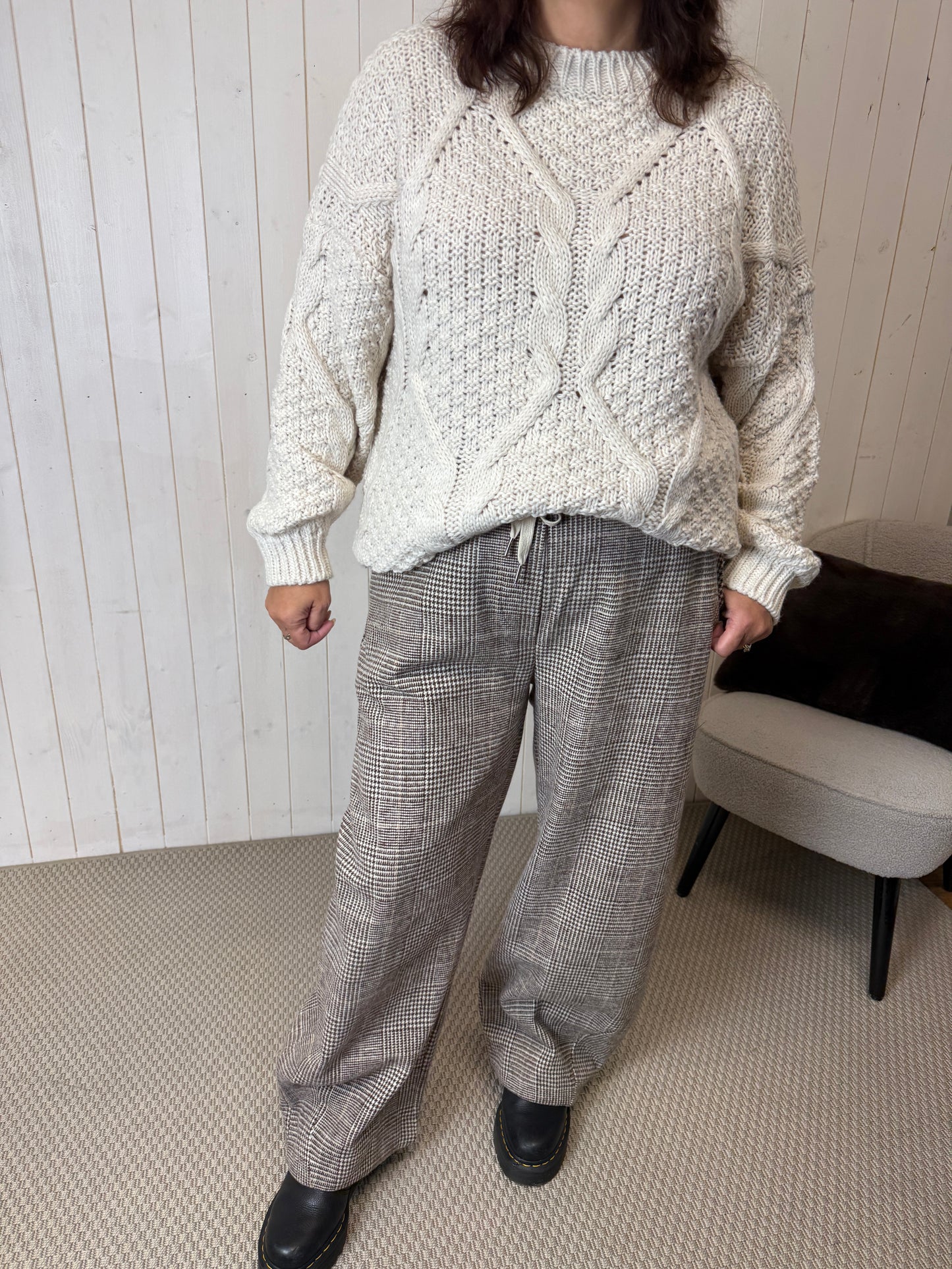 EDEN TWEED TROUSERS