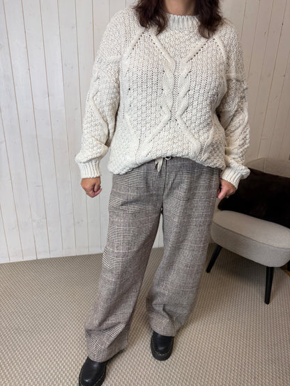 EDEN TWEED TROUSERS