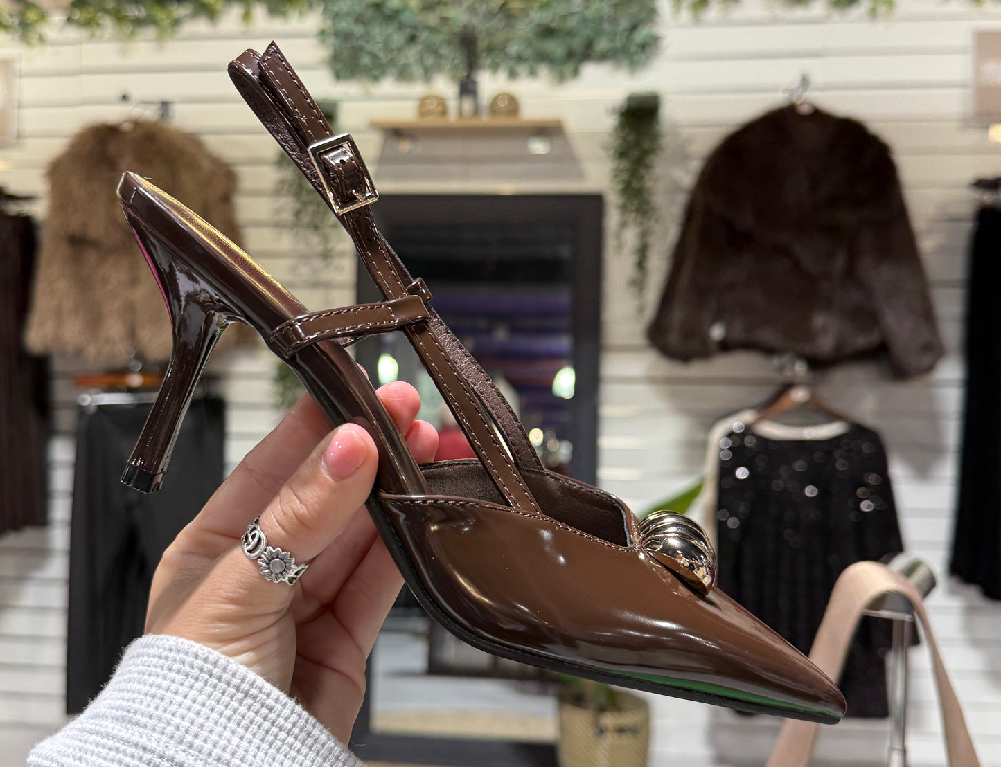 CHARLEY KITTEN HEEL SHOES