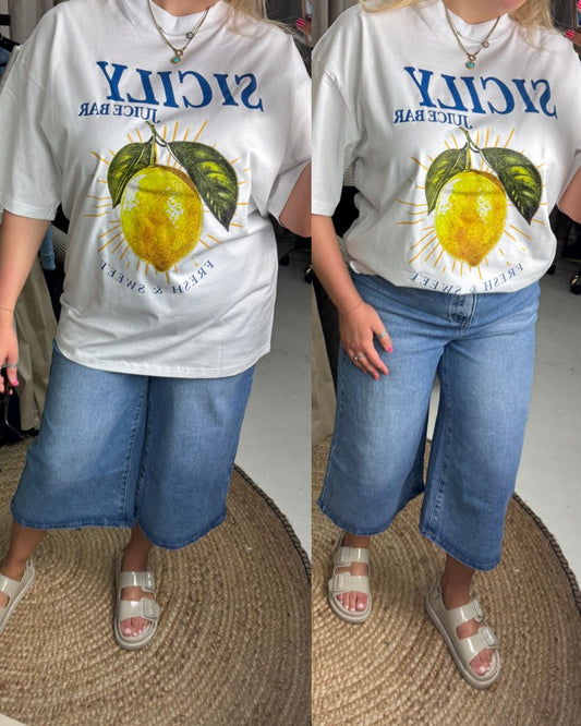 CASSIE LEMON T SHIRT