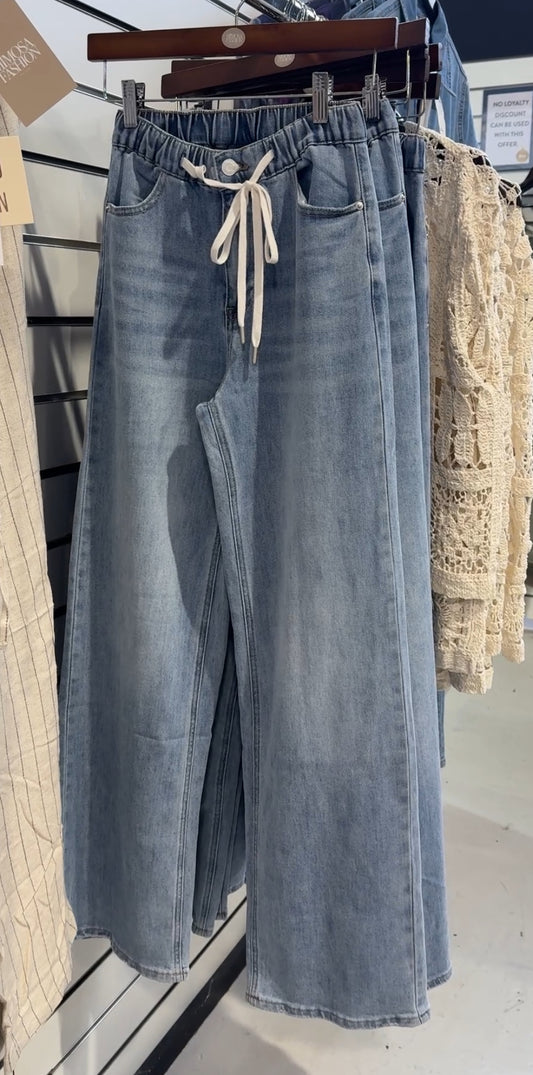 KARIE TIE WAIST JEANS