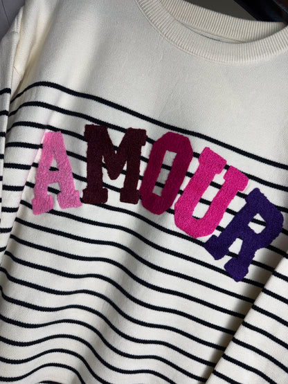 AMOUR STRIPE JUMPER